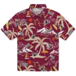 New Mexico State Aggies Hawaiian Shirt - Palm Tree Island | Hula Hawaiian Shirts