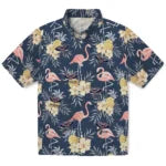 New Orleans Pelicans Hawaiian Shirt - Flamingo Hibiscus | Hula Hawaiian Shirts