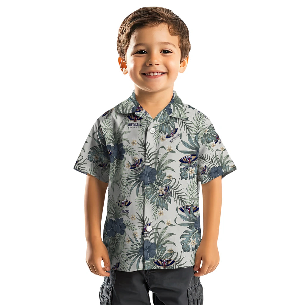 New Orleans Pelicans Hawaiian Shirt - Hibiscus Designs | Hula Hawaiian Shirts