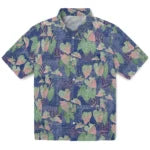 New York Giants Hawaiian Shirt - Anthurium Overlay | Hula Hawaiian Shirts