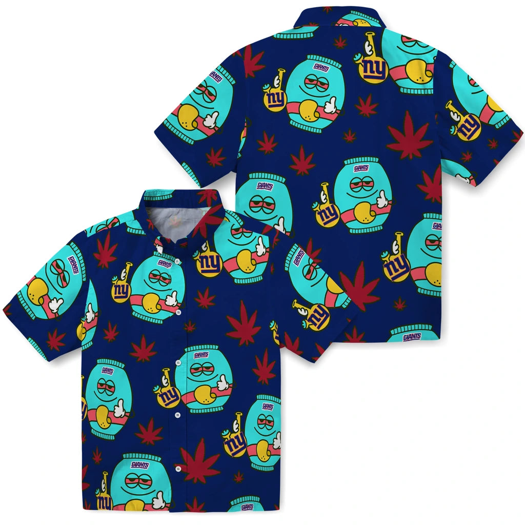 New York Giants Hawaiian Shirt - Chill Vibe | Hula Hawaiian Shirts