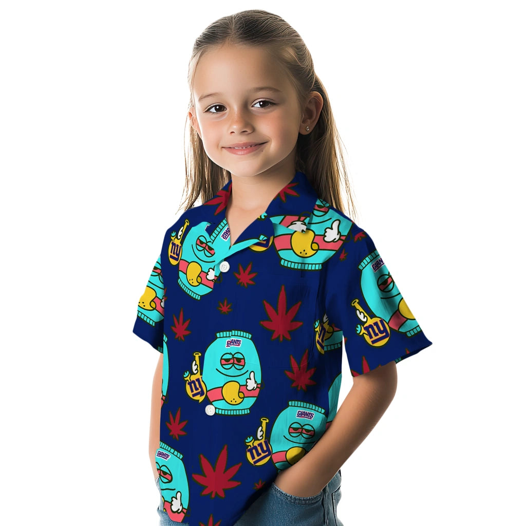 New York Giants Hawaiian Shirt - Chill Vibe | Hula Hawaiian Shirts
