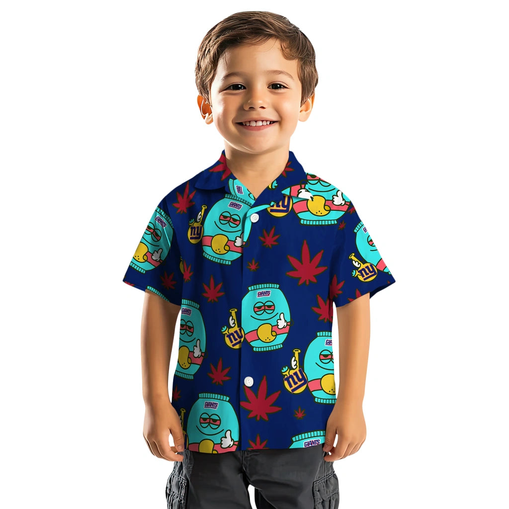 New York Giants Hawaiian Shirt - Chill Vibe | Hula Hawaiian Shirts