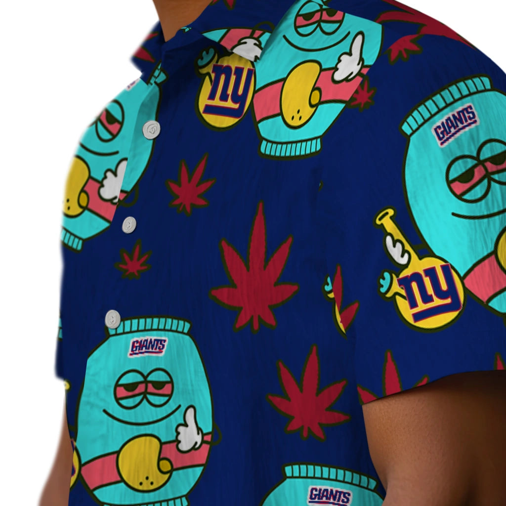 New York Giants Hawaiian Shirt - Chill Vibe | Hula Hawaiian Shirts