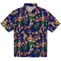 New York Giants Hawaiian Shirt - Hawaiian Girls Design | Hula Hawaiian Shirts
