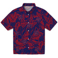 New York Giants Hawaiian Shirt - Monstera Layer | Hula Hawaiian Shirts