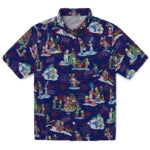 New York Giants Hawaiian Shirt - Simpsons Christmas | Hula Hawaiian Shirts