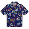 New York Giants Hawaiian Shirt - Simpsons Christmas | Hula Hawaiian Shirts