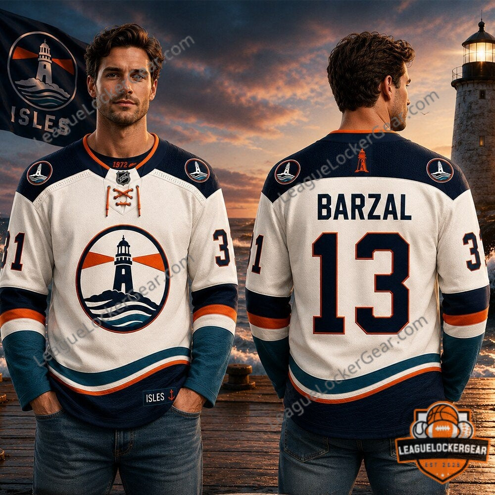 Mathew Barzal New York Islanders 2026 New Hockey Jersey - LeagueLockerGear