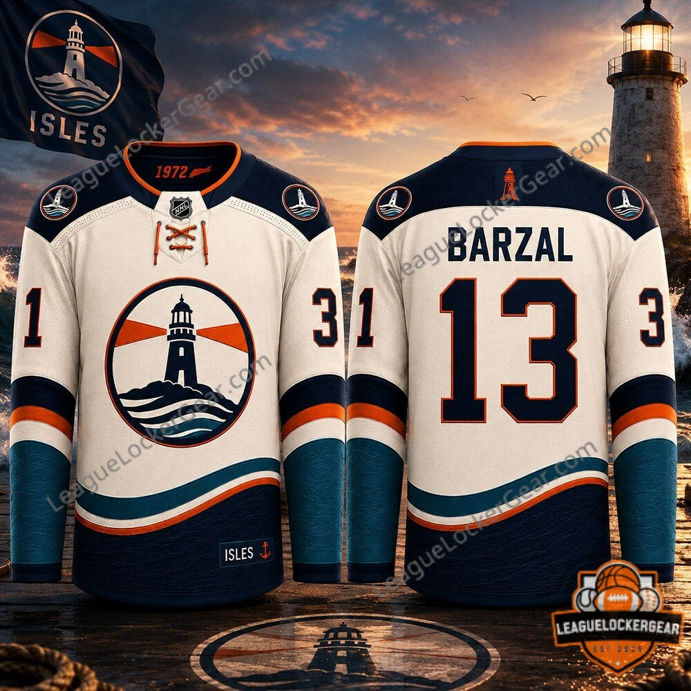 Mathew Barzal New York Islanders 2026 New Hockey Jersey - LeagueLockerGear