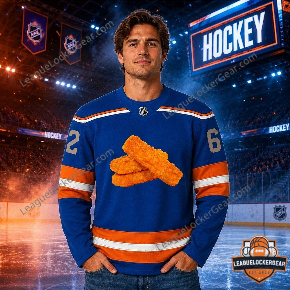 New York Islanders Fish Sticks 26 Hockey Jersey - LeagueLockerGear