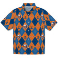 New York Islanders Hawaiian Shirt - Golfing Plaid | Hula Hawaiian Shirts