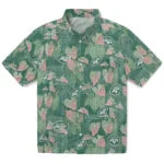 New York Jets Hawaiian Shirt - Anthurium Overlay | Hula Hawaiian Shirts