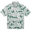 New York Jets Hawaiian Shirt - Hibiscus Overlay | Hula Hawaiian Shirts