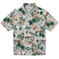New York Jets Hawaiian Shirt - Hibiscus Seaside | Hula Hawaiian Shirts