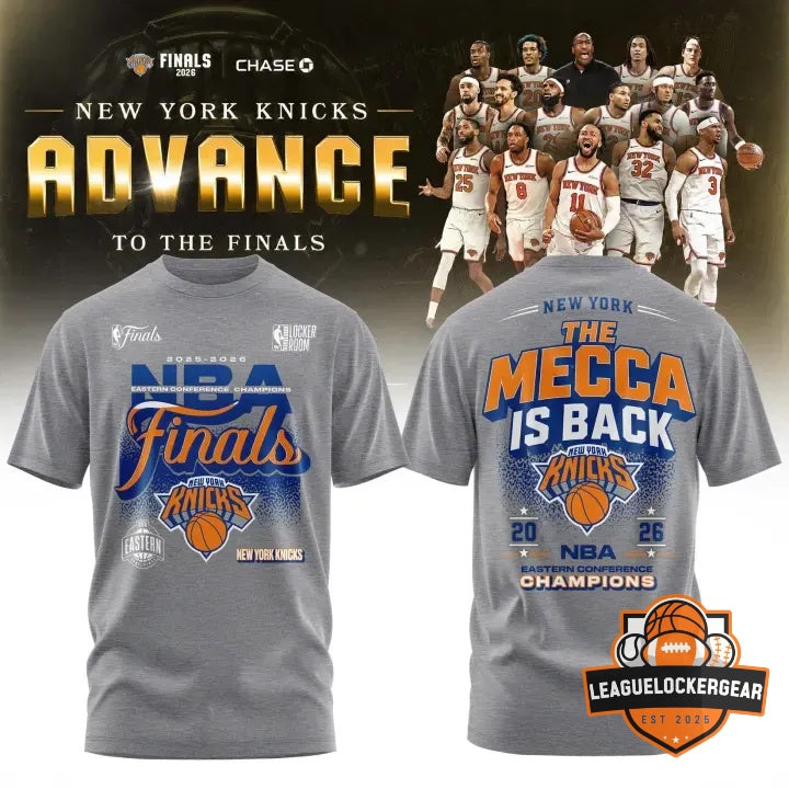 New York Knicks NBA Finals Eastern Conference Champions T-Shirt - LeagueLockerGear
