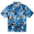 New York Knicks Hawaiian Shirt - Hibiscus Arrangement | Hula Hawaiian Shirts