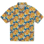 New York Knicks Hawaiian Shirt - Hibiscus Tropics | Hula Hawaiian Shirts