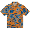 New York Knicks Hawaiian Shirt - Palm Sunset | Hula Hawaiian Shirts