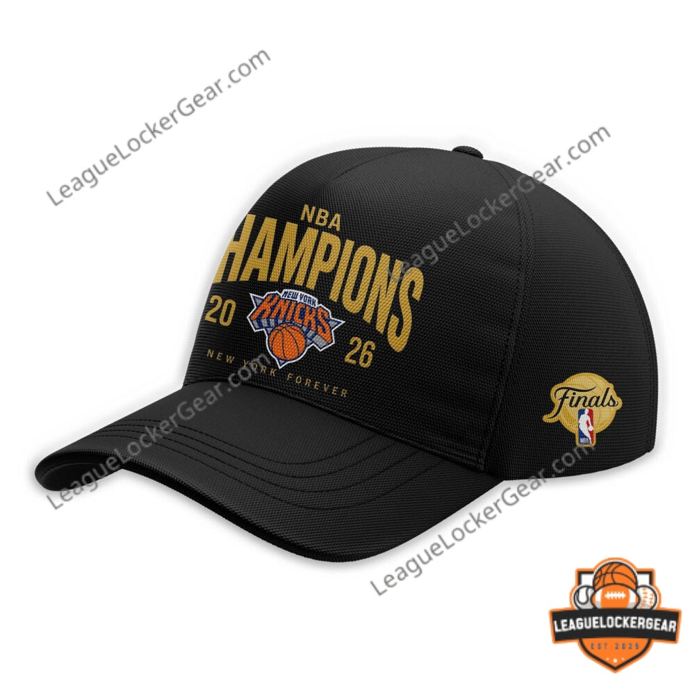 New York Knicks NBA Champions 2026 Team Roster Hoodie - LeagueLockerGear