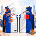 New York Knicks Puerto Rico Jose Alvarado Stealth Basketball Jersey - LeagueLockerGear