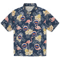 New York Mets Hawaiian Shirt - Flamingo Hibiscus | Hula Hawaiian Shirts