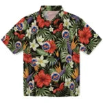 New York Mets Hawaiian Shirt - Hawaii Floral Hibiscus | Hula Hawaiian Shirts