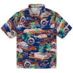 New York Mets Hawaiian Shirt - Hawaii Island | Hula Hawaiian Shirts