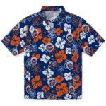 New York Mets Hawaiian Shirt - Hibiscus Flower Design | Hula Hawaiian Shirts