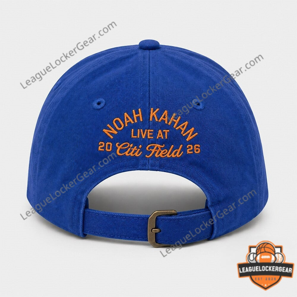 Noah Kahan Citi Field Mets Distressed Cap - LeagueLockerGear