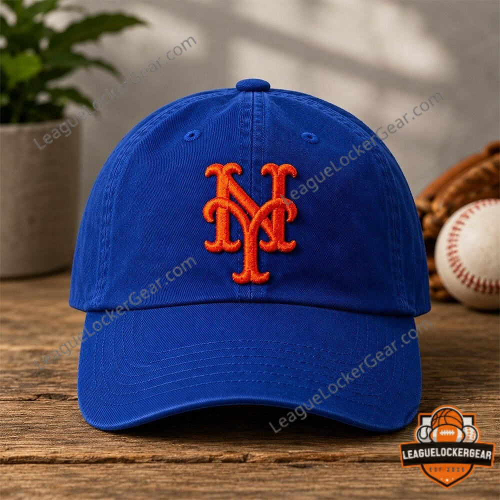 Noah Kahan Citi Field Mets Distressed Cap - LeagueLockerGear