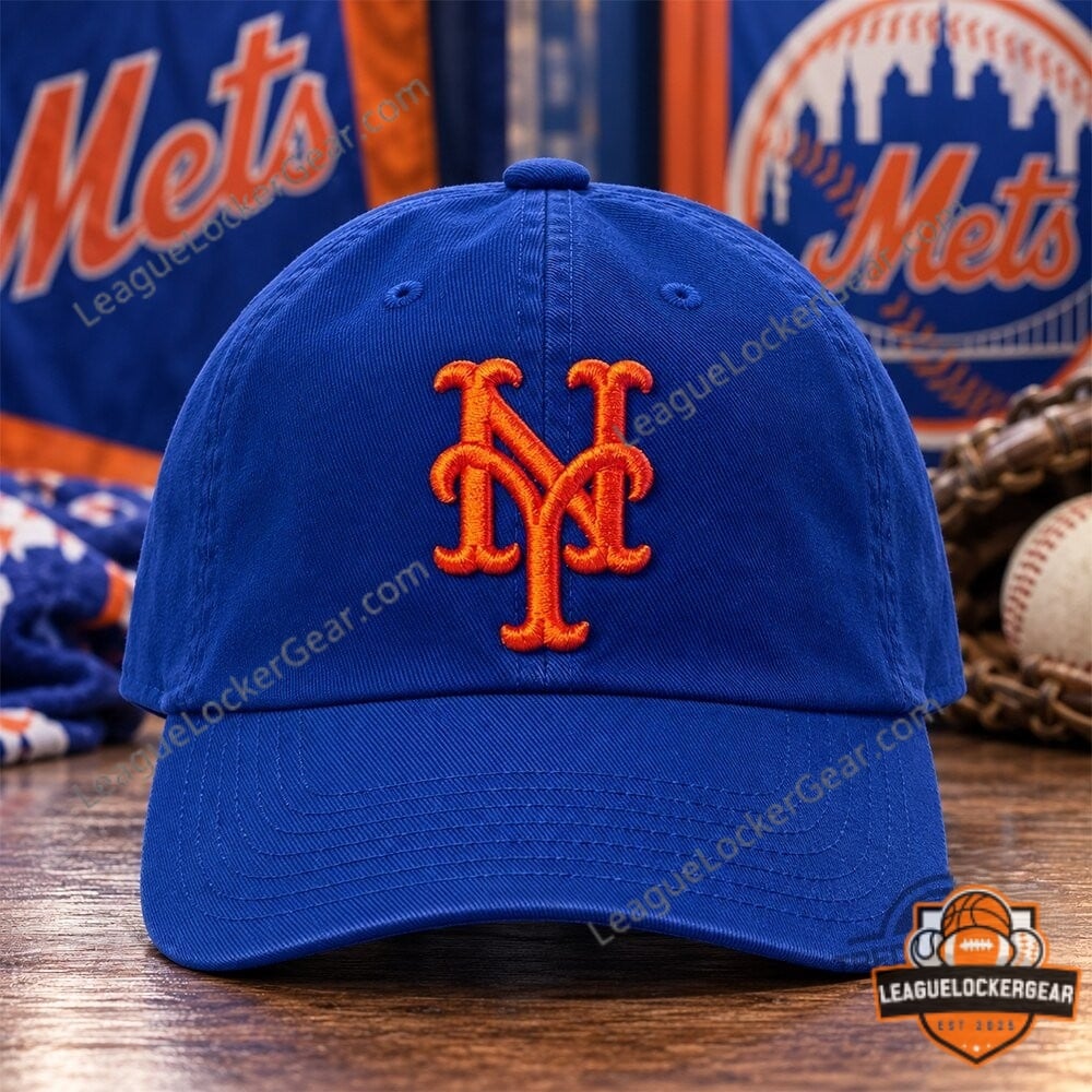 Noah Kahan Citi Field Mets Distressed Cap - LeagueLockerGear
