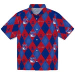 New York Rangers Hawaiian Shirt - Golfing Plaid | Hula Hawaiian Shirts