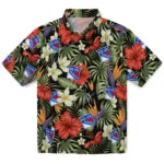 New York Rangers Hawaiian Shirt - Hawaii Floral Hibiscus | Hula Hawaiian Shirts