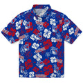 New York Rangers Hawaiian Shirt - Hibiscus Flower Design | Hula Hawaiian Shirts