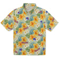 New York Rangers Hawaiian Shirt - Hibiscus Mood | Hula Hawaiian Shirts