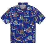 New York Rangers Hawaiian Shirt - Simpsons Christmas | Hula Hawaiian Shirts