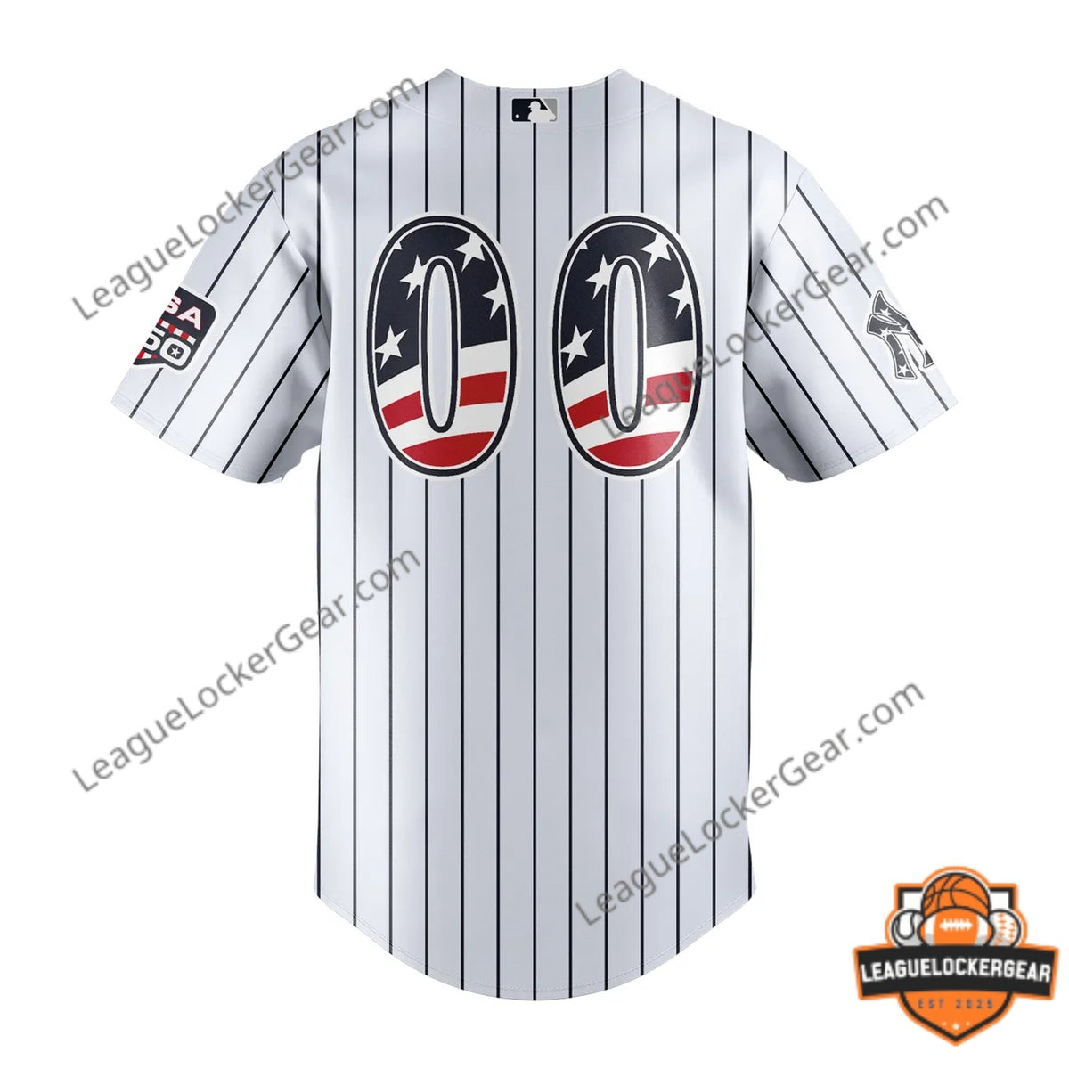 New York Yankees 4th of July 2024 Custom Baseball Jersey - LeagueLockerGear