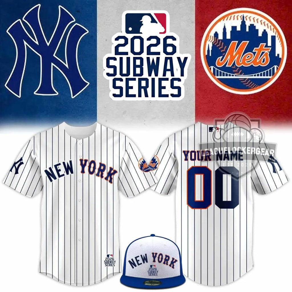 2026 MLB Subway Series Yankees x Mets Jersey - LeagueLockerGear
