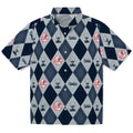 New York Yankees Hawaiian Shirt - Golfing Plaid | Hula Hawaiian Shirts