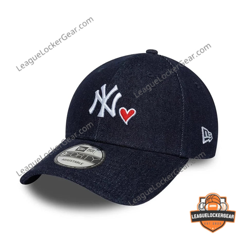 New York Yankees Heart of the City Denim Baseball Cap - LeagueLockerGear