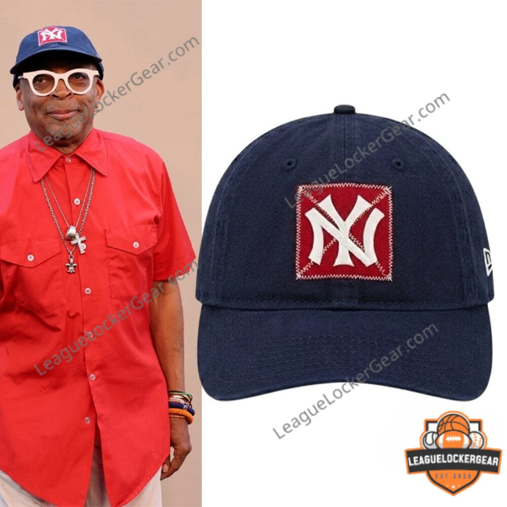 Spike Lee Long Visor Polo Ralph Lauren Cooperstown Yankees Cap - LeagueLockerGear
