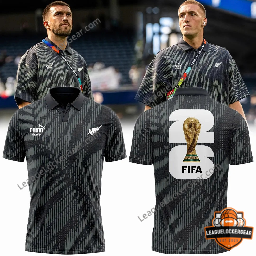New Zealand x FIFA World Cup 2026 Polo Shirt - LeagueLockerGear
