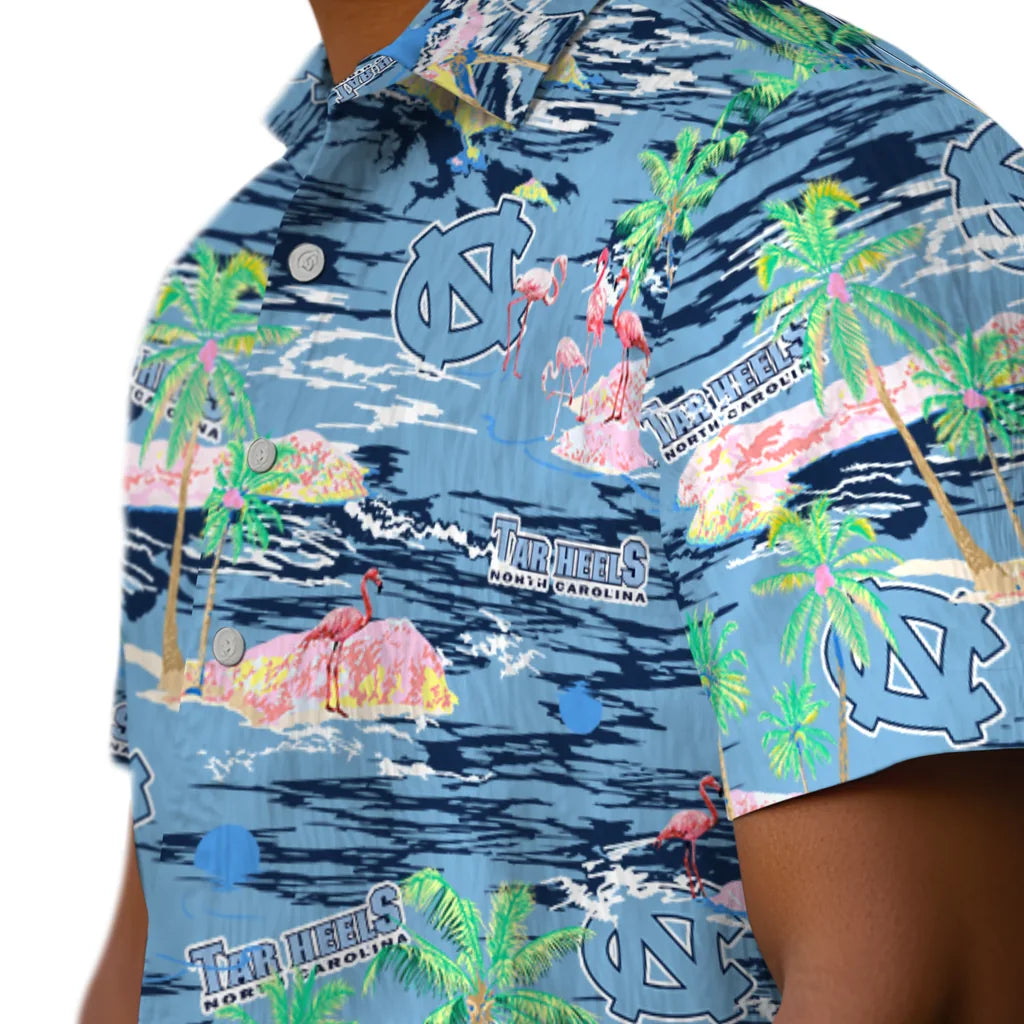 North Carolina Tar Heels Hawaiian Shirt - Hawaii Island | Hula Hawaiian Shirts