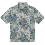 North Carolina Tar Heels Hawaiian Shirt - Hibiscus Designs | Hula Hawaiian Shirts