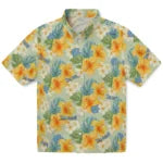 North Carolina Tar Heels Hawaiian Shirt - Hibiscus Mood | Hula Hawaiian Shirts