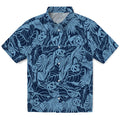 North Carolina Tar Heels Hawaiian Shirt - Monstera Layer | Hula Hawaiian Shirts