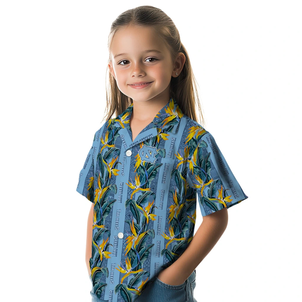 North Carolina Tar Heels Hawaiian Shirt - Paradise Vines | Hula Hawaiian Shirts