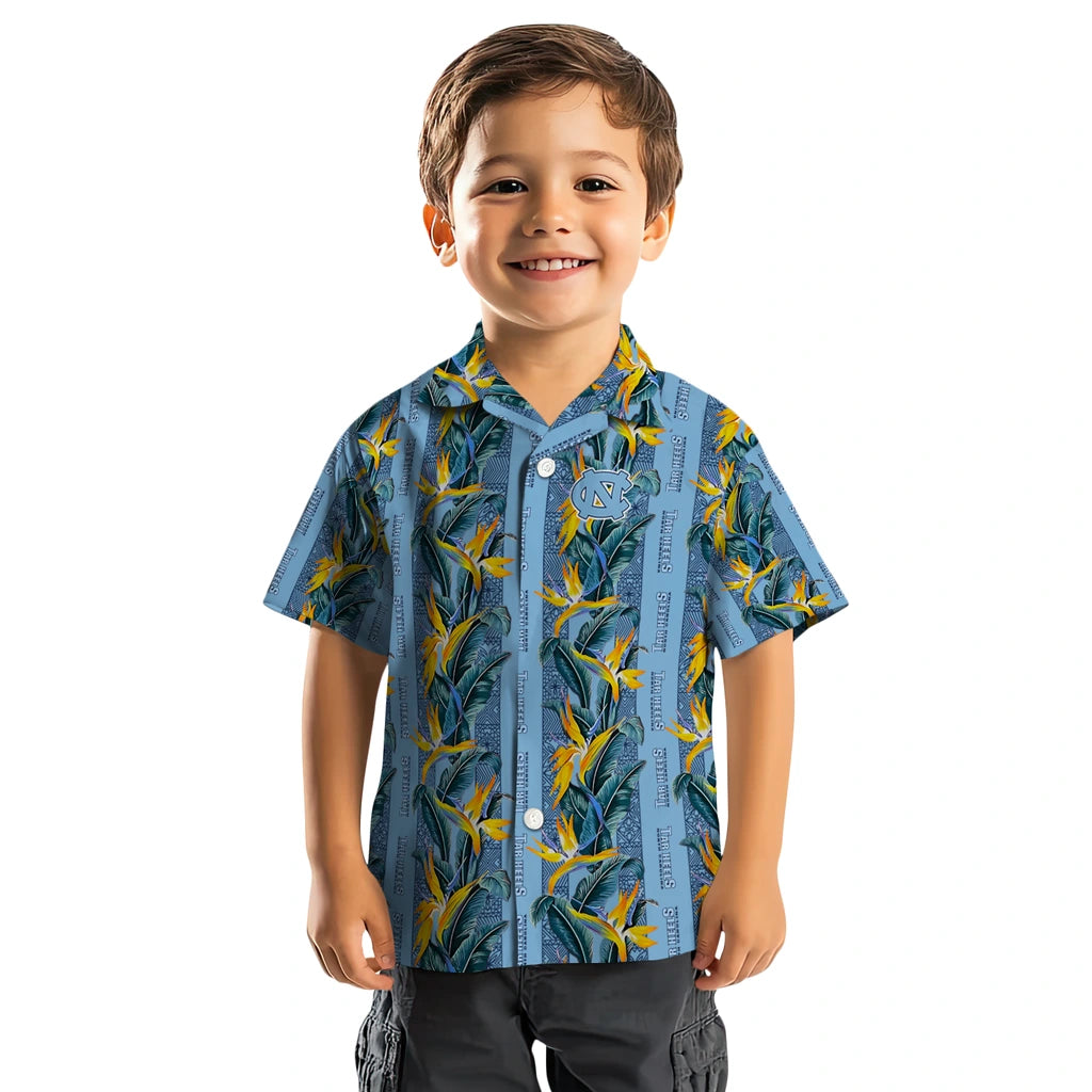 North Carolina Tar Heels Hawaiian Shirt - Paradise Vines | Hula Hawaiian Shirts