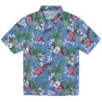 North Carolina Tar Heels Hawaiian Shirt - Pineapple Bouquet | Hula Hawaiian Shirts
